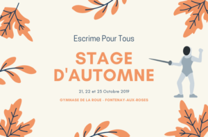Stage Sportif Escrime 2019