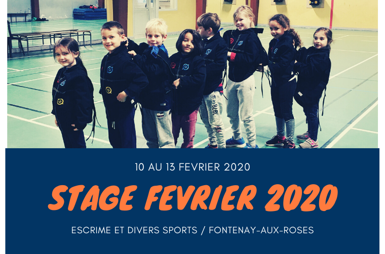 Stage de février 2020 du 10 au 13 février