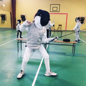 Cours escrime enfants