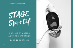 Stage Sportif Escrime Aout 2020 à Fontenay aux Roses